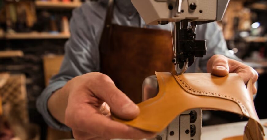 Máquina de coser para calzado profesional